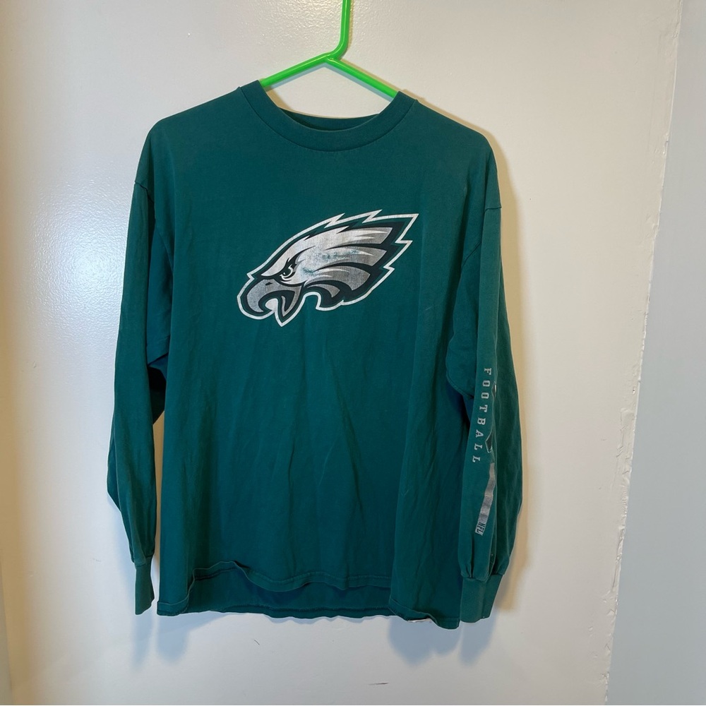 NFL eagles long sleeve shirt men's size‎ large